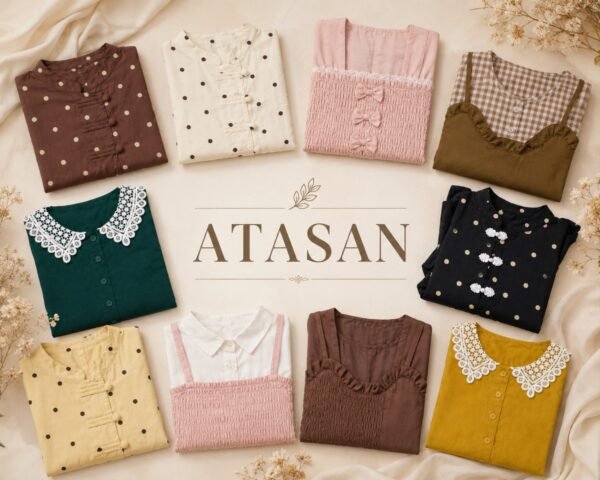 Peplum Cheongsam Polkadot