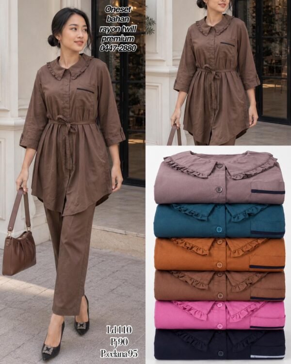 OneSet Bahan Rayon Premium/0447 polos
