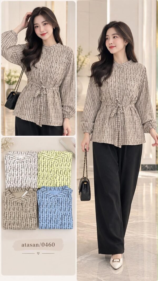 atasan bahan suede /0460