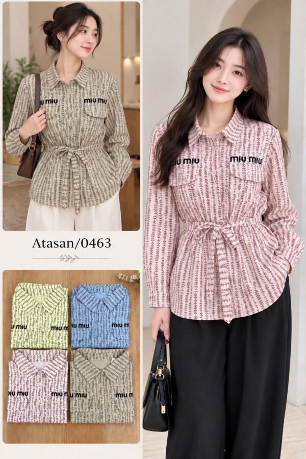 atasan bahan suede / 0463