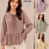 atasan bahan rayon twill motive/0490