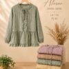 atasan bahan rayon twill motive/0490