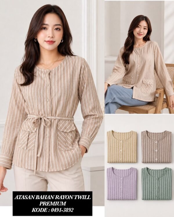 atasan bahan rayon motive/0491