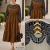 midi dress bahan rayon twill MOTIVE / 0505B