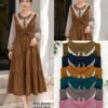 midi dress bahan rayon twill/0507 A