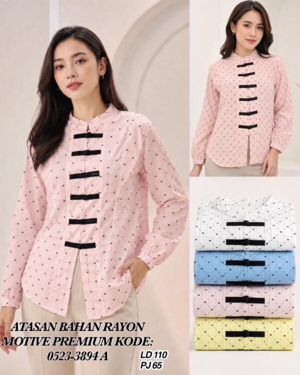 atasan bahan rayon motive/0523 A