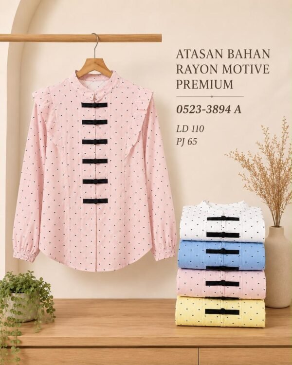 atasan bahan rayon motive/0523 A
