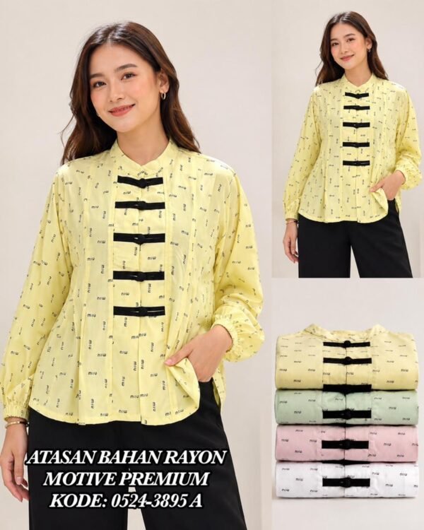 atasan bahan rayon motive/0524A