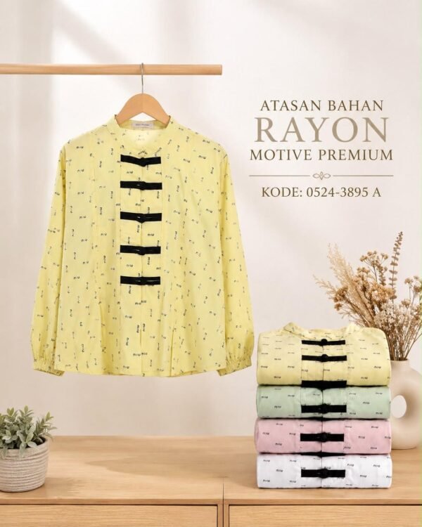 atasan bahan rayon motive/0524A