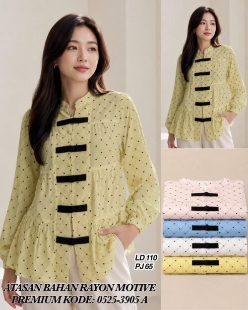 atasan bahan rayon motive/0525 A