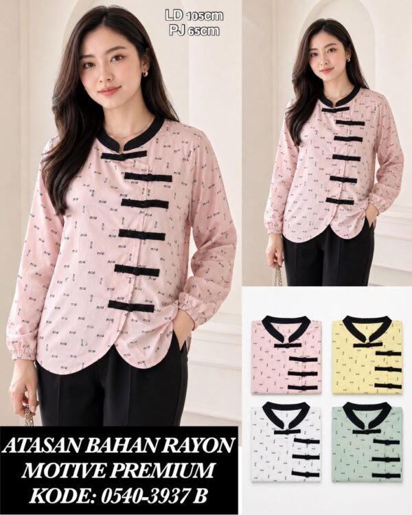atasan bahan rayon motive/0540B