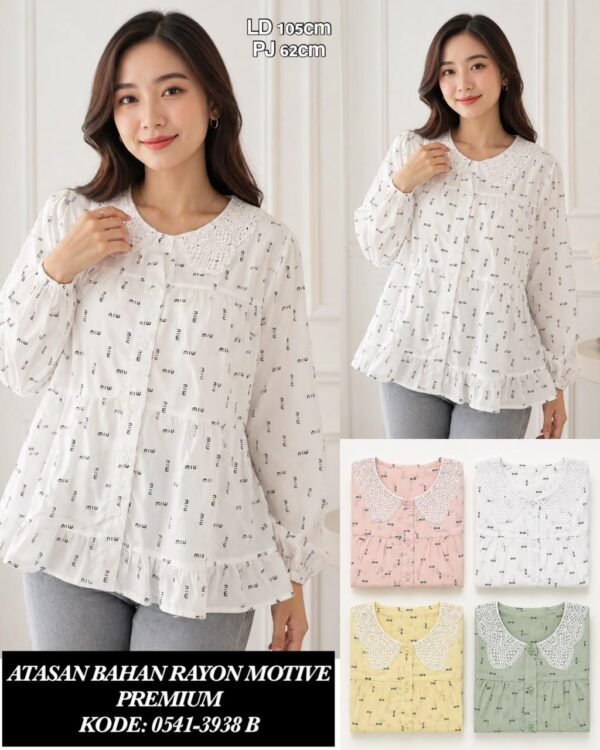 atasan bahan rayon motive/0541B