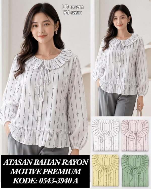 atasan bahan rayon motive/0543A