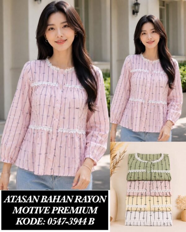 atasan bahan rayon motive/0547 B