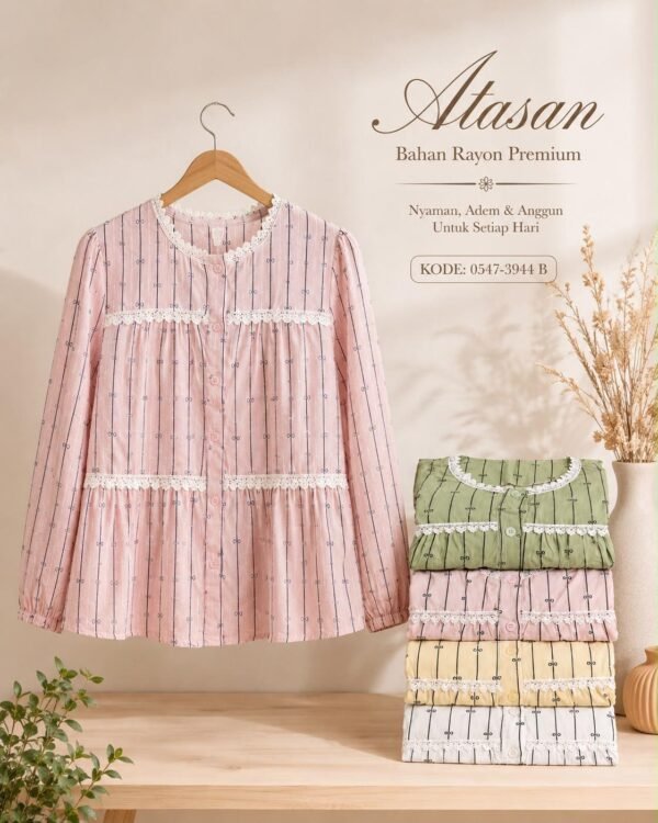 atasan bahan rayon motive/0547 B