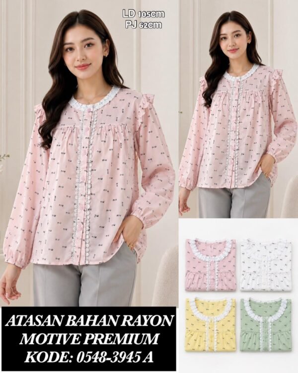 0548 A atasan bahan rayon motive/0548 A
