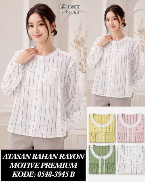 atasan bahan rayon motive/0548 B