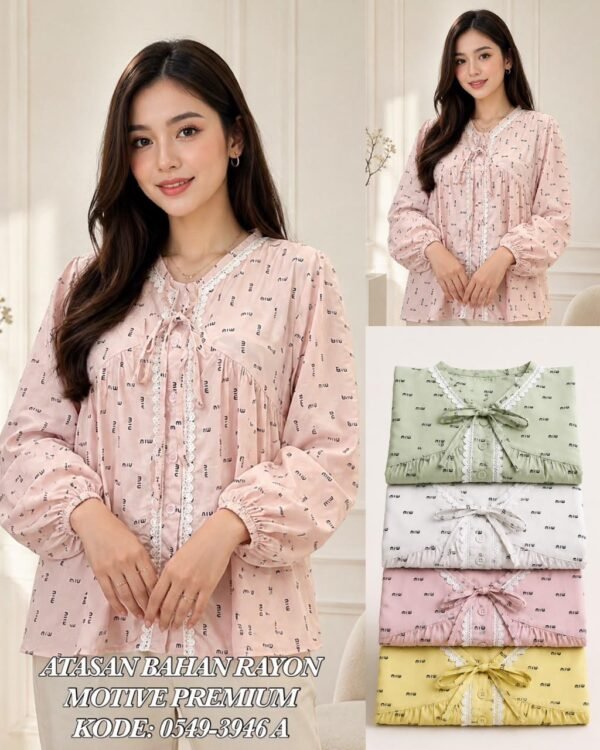 atasan bahan rayon motive/0549 A