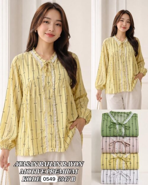 atasan bahan rayon motive/0549 B
