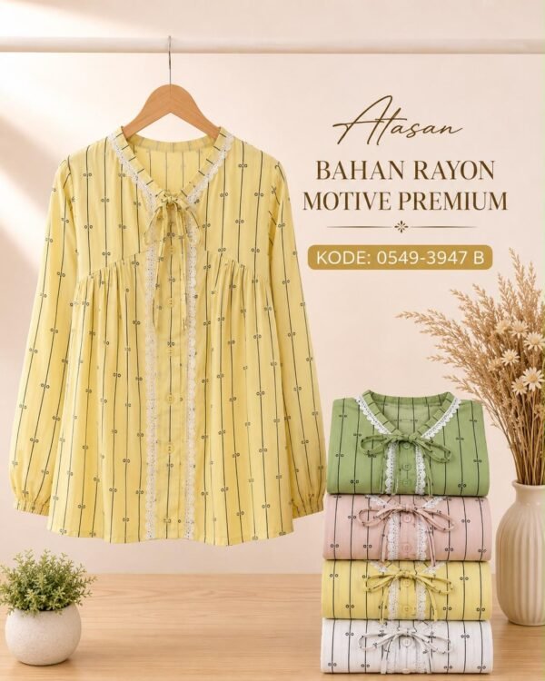 atasan bahan rayon motive/0549 B