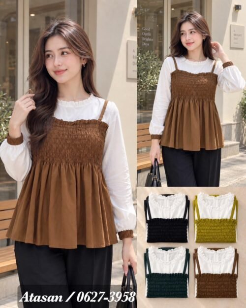 atasan bahan rayon twill/0627