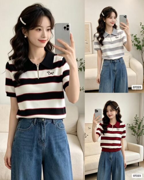 atasan rajut import / 07223