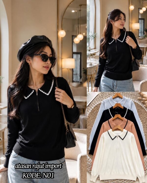 atasan rajut import / N01