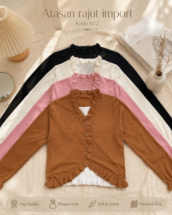 atasan rajut import / N12