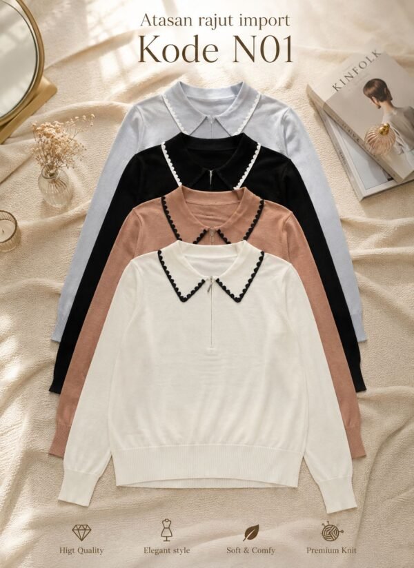 atasan rajut import / N01