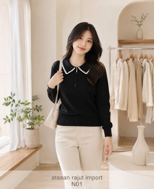 atasan rajut import / N01