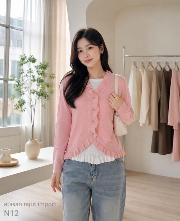atasan rajut import / N12