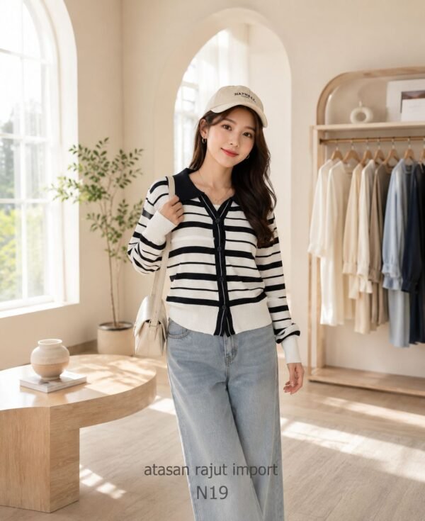 atasan rajut import / N19