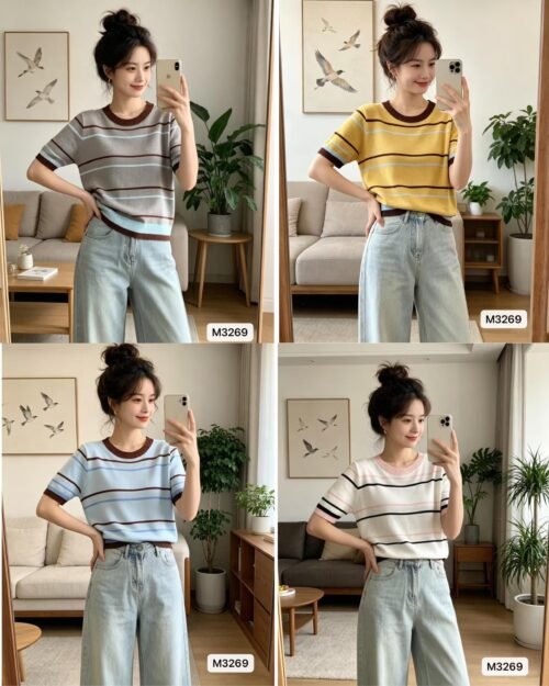 atasan rajut import / M3269