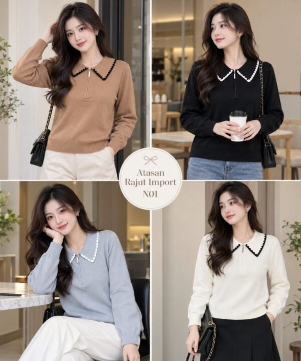 atasan rajut import / N01
