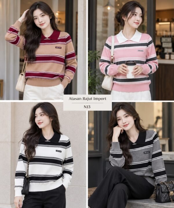 atasan rajut import / N13
