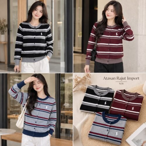 atasan rajut import/ N18