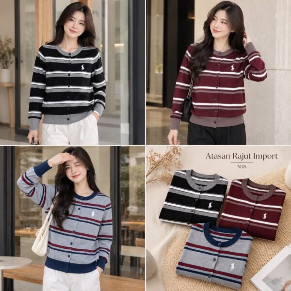 atasan rajut import/ N18