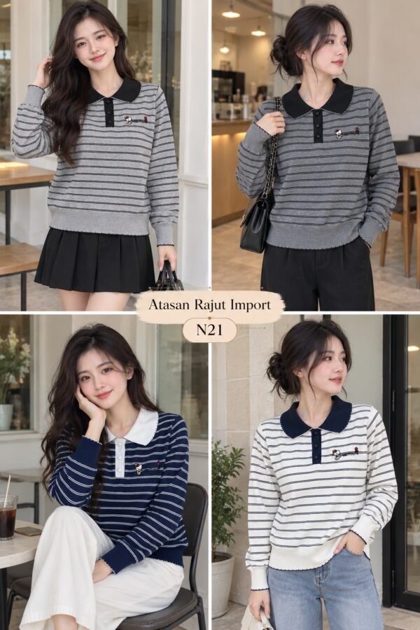 atasan rajut import / N21