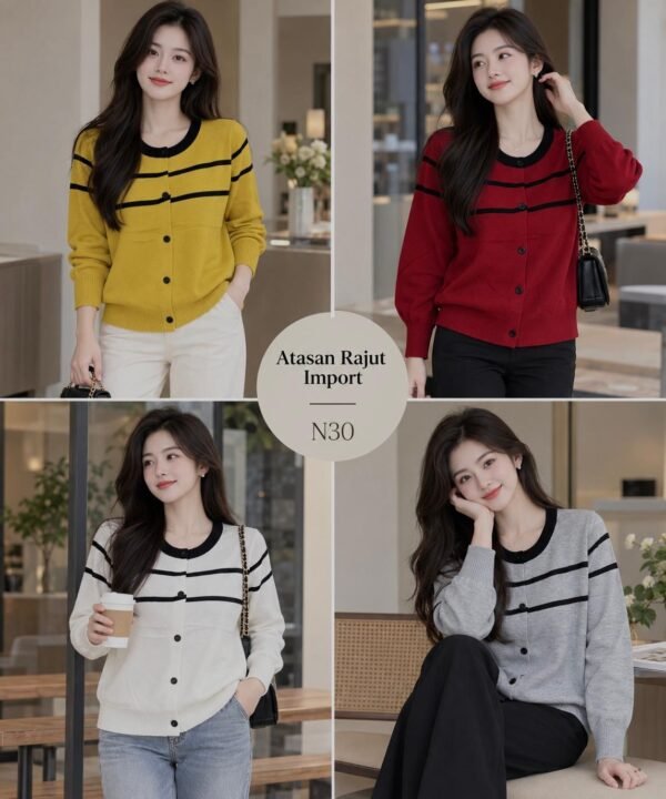 atasan rajut import / N30