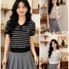 atasan rajut import / Y1351-1