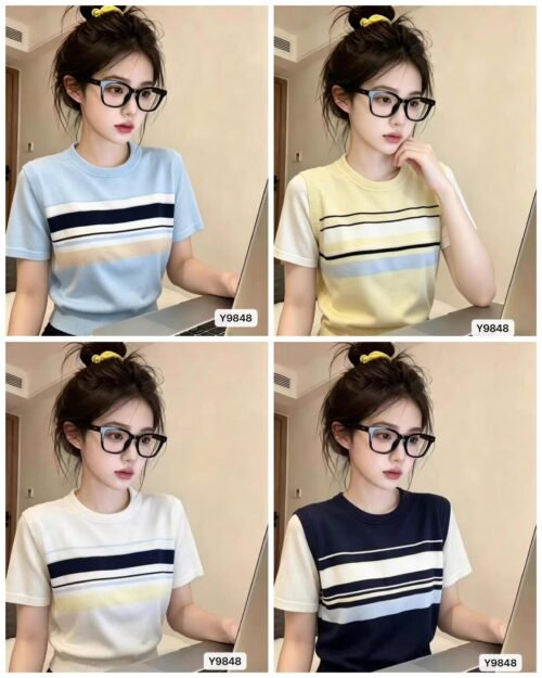 atasan rajut import/ Y9848