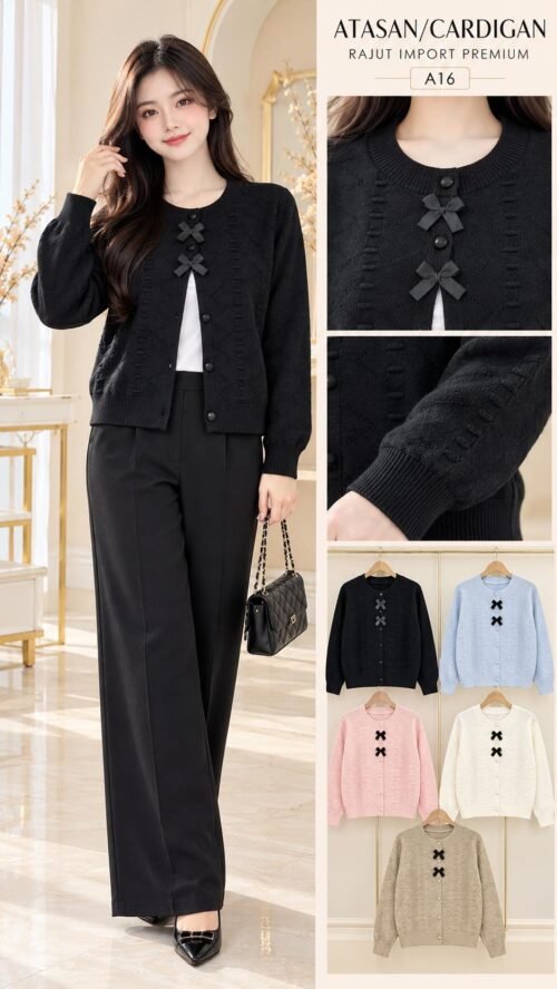 atasan rajut/cardigan import