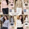 A17A atasan rajut/cardigan import
