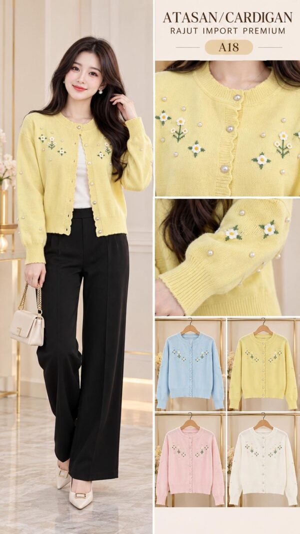 atasan rajut/cardigan import