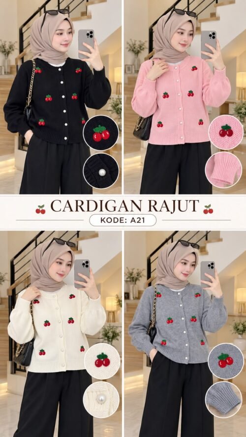atasan rajut/cardigan import