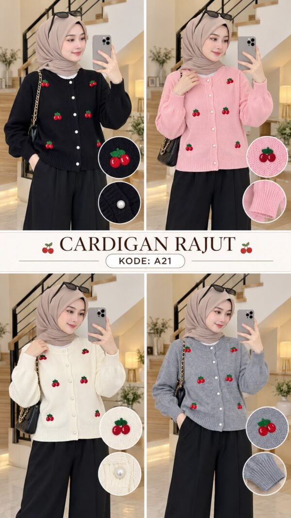atasan rajut/cardigan import