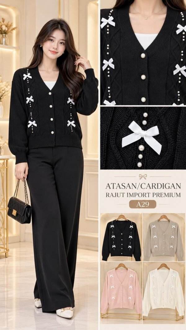 atasan rajut/cardigan import