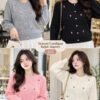 atasan rajut/cardigan import