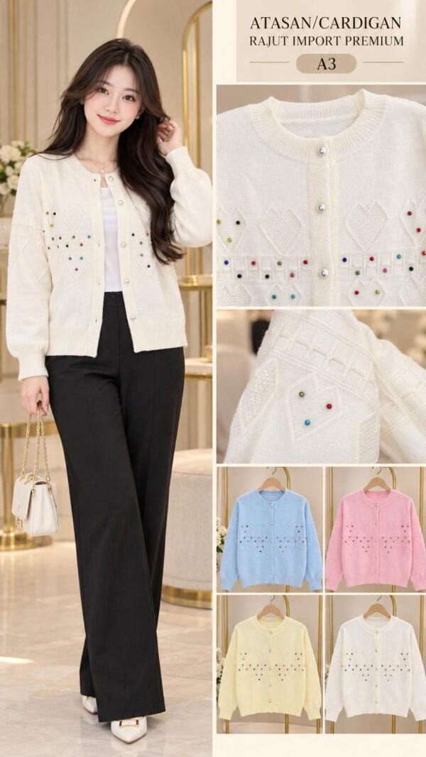 atasan rajut/cardigan import