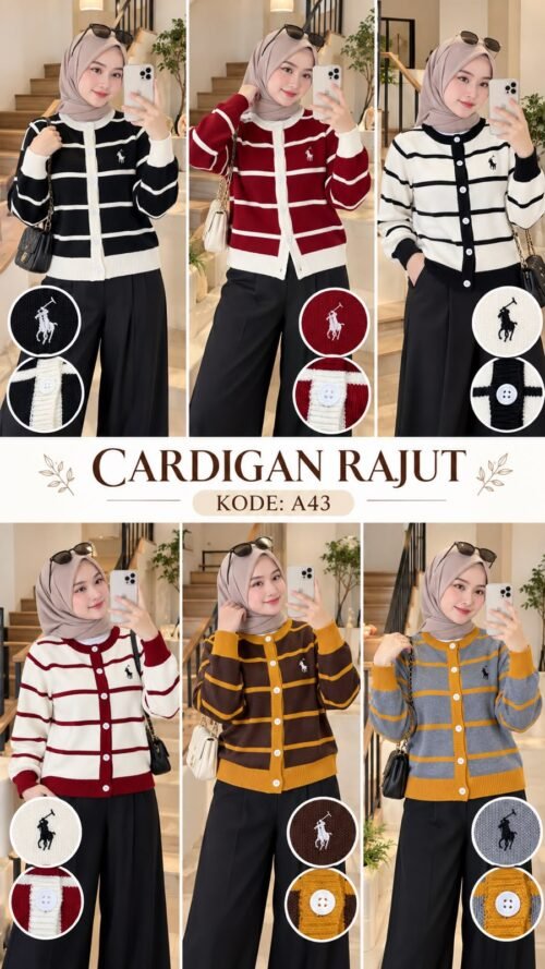 atasan rajut/cardigan import